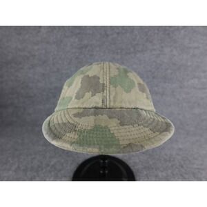 Poler Camo Bucket Hat Adjustable Strap Cotton Blend Outdoor